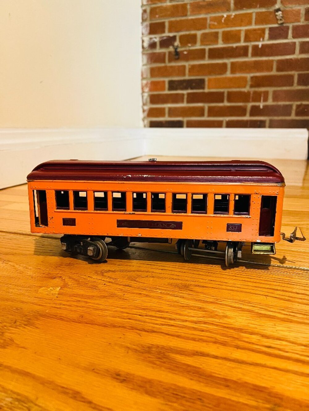 Vintage Lionel Standard Gauge Train 337 Pullman Train Car
